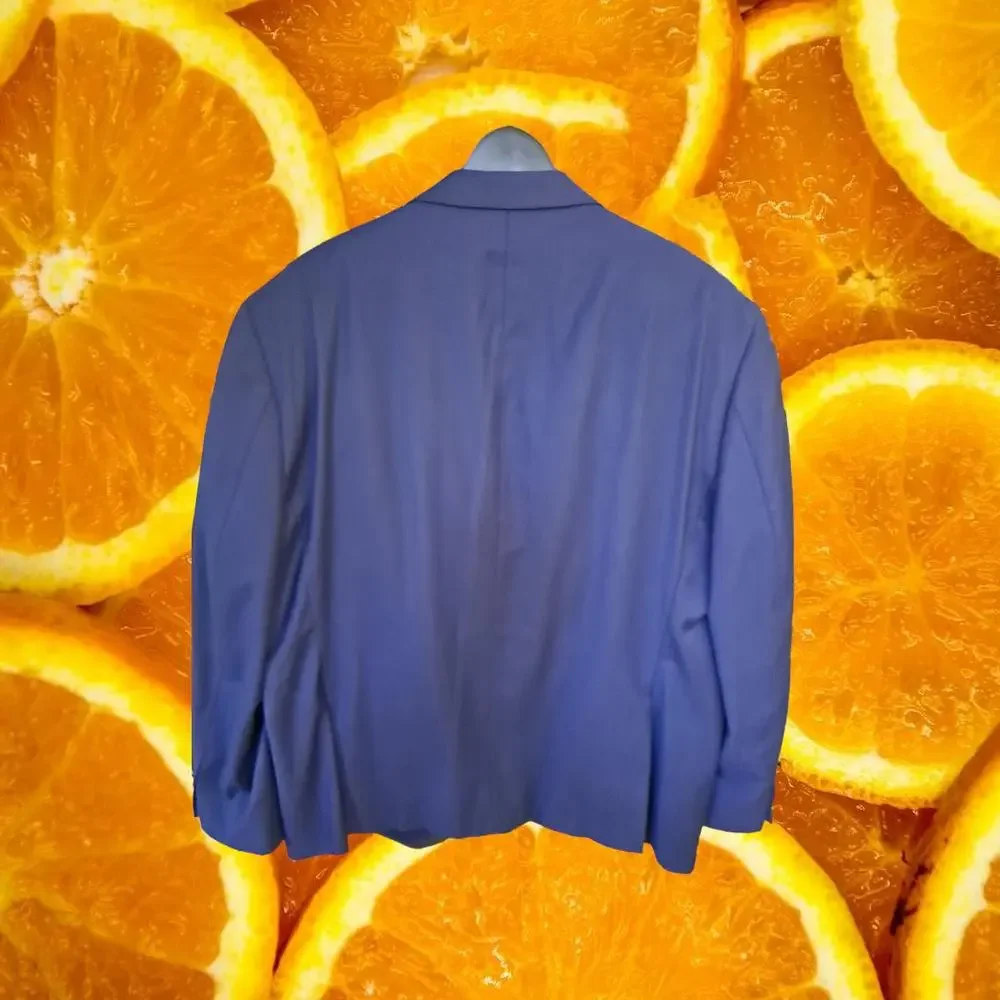 Lauren Ralph Lauren Blue 2 Gold‎ Button Blazer 50R